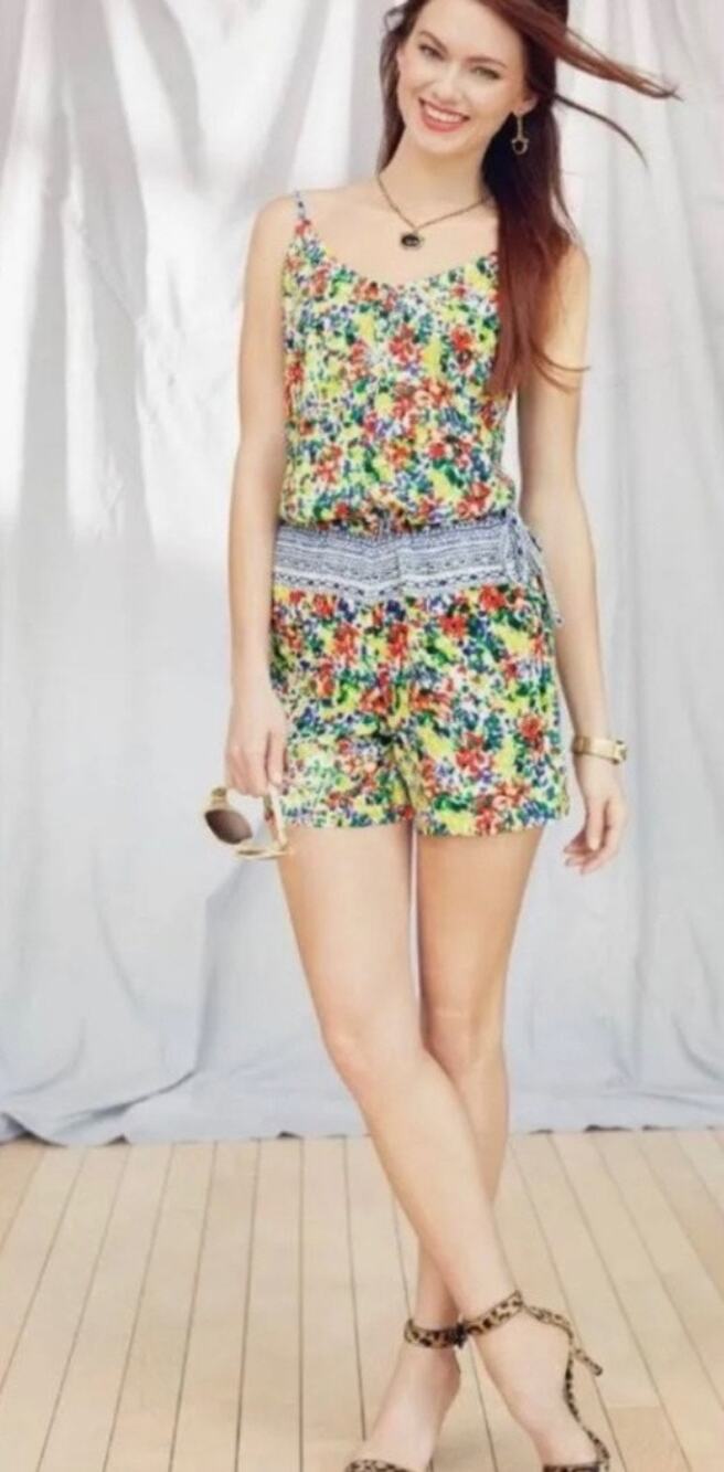 Cabi Yatch Cruise Fiesta Rimper Size S Small Multicolor